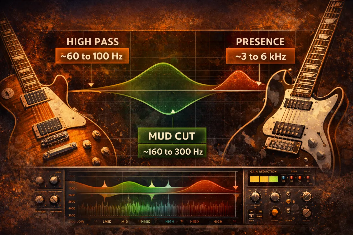 Genre Guide: Rock Mixing Techniques for Big Guitars and Tight Drums_3