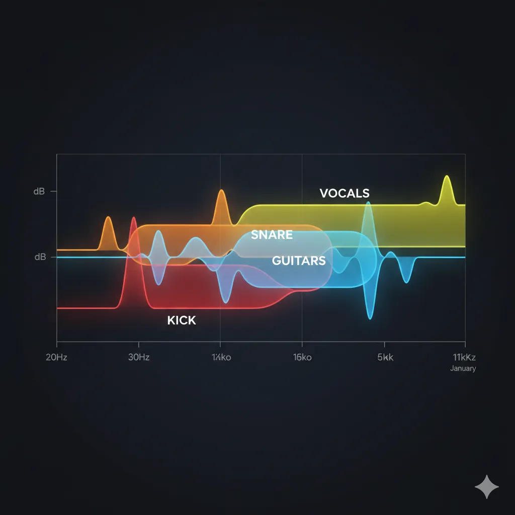 Genre Guide: Rock Mixing Techniques for Big Guitars and Tight Drums_4