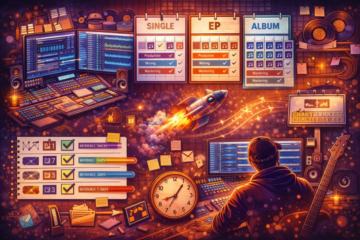 Turnaround Time for Mixing and Mastering: How Long It Really Takes_2