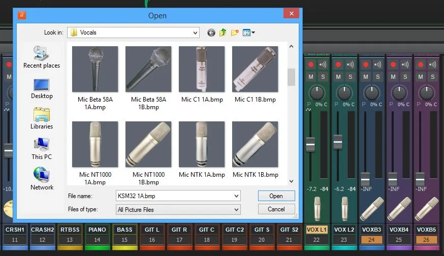 Mixdown preparation